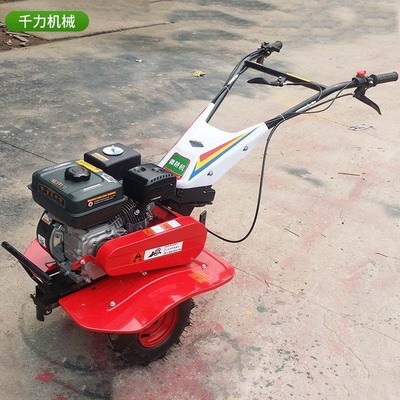 兩驅(qū)汽油微耕機(jī) 小型農(nóng)用微耕機(jī) 開溝犁地除草機(jī)松土旋耕機(jī)