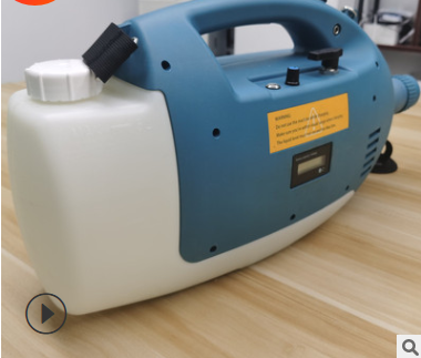 新款靜電超低容量噴霧器手提背負5L室內消毒防疫彌霧機外貿霧化機