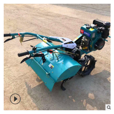 果園農(nóng)用柴油趟地機(jī) 葡萄園開(kāi)溝回填埋藤多用途微耕機(jī)