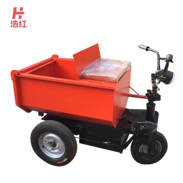 電動灰斗車建筑工地電動手推車 農(nóng)用灰斗車 人騎電動三輪灰斗車
