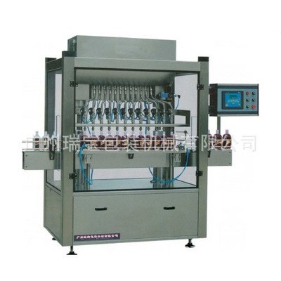 4頭花生醬灌裝線(xiàn) 藍(lán)莓果醬定量灌裝設(shè)備 全自動(dòng)活塞式濃醬灌裝機(jī)