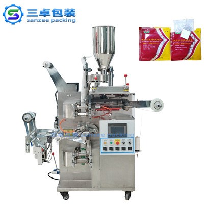 內外袋袋泡茶包裝機 茶葉包裝機帶線標袋泡茶包裝機 顆粒包裝機