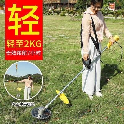 無刷電動割草機(jī)小型背負(fù)式割草機(jī)鋰電池電動割草機(jī)充電式割草機(jī)