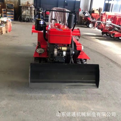 乘坐式35馬力履帶旋耕機(jī) 多功能水旱兩用開(kāi)溝施肥埋肥一體機(jī)