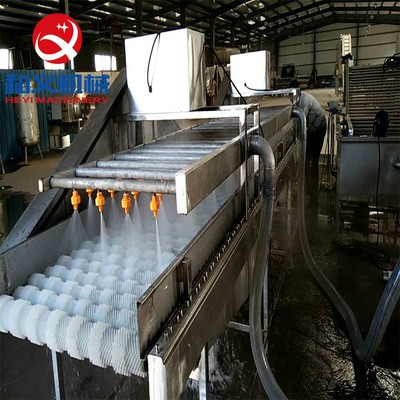 煙臺(tái)海蠣子清洗機(jī) 廠家銷售高壓噴淋清洗設(shè)備 海蠣子毛刷清洗機(jī)器