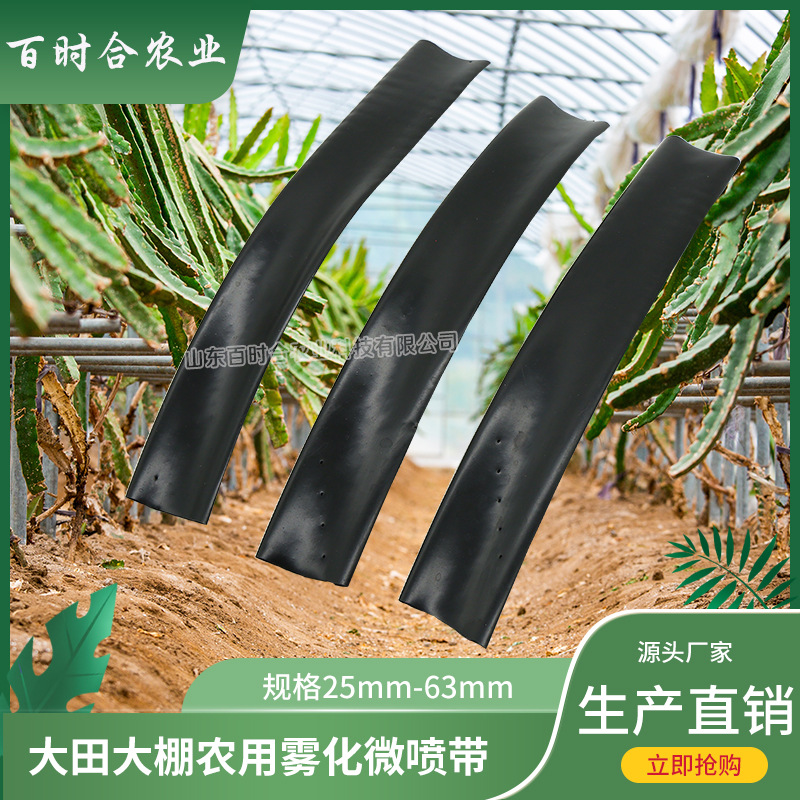 大田大棚噴灌霧化PE微噴帶山東百時(shí)合農(nóng)業(yè)科技有限公司