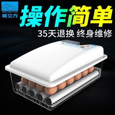 暖立方牌孵化機全自動家用型孵化器雞鴨鵝鴿子小型卵化器廠家直銷
