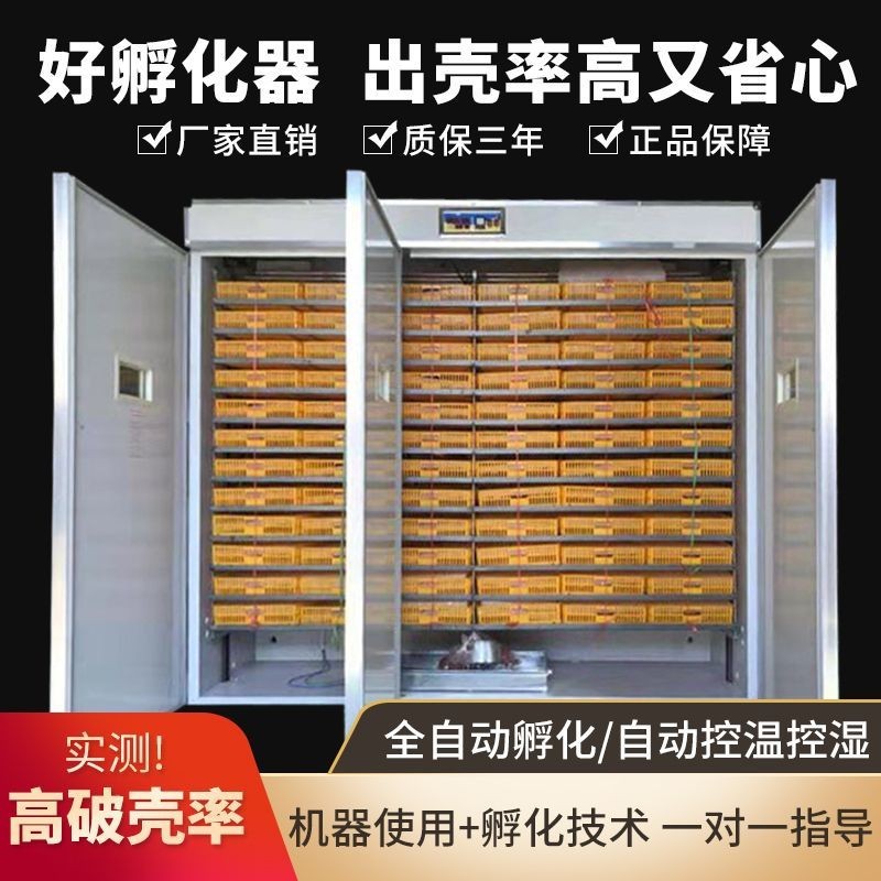 全自動孵化機家用型孵化器雞鴨鵝孵蛋機卵化設(shè)備抱蛋機智能電浮化