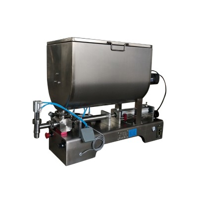 臥式單頭膏體灌裝機(jī) 半自動(dòng)番茄醬 小型灌裝機(jī) 自動(dòng)定量灌裝機(jī)