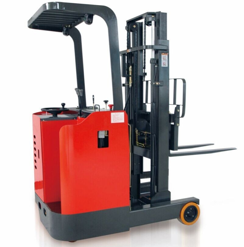 站架式全電動前移式叉車1t升高6m7米電力叉電動叉車1.5噸窄小型叉