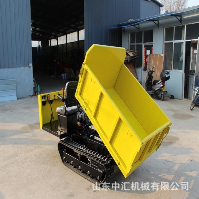 現(xiàn)貨水旱兩用運輸車 機(jī)械工程履帶運輸車 水田搬運工程自卸翻斗