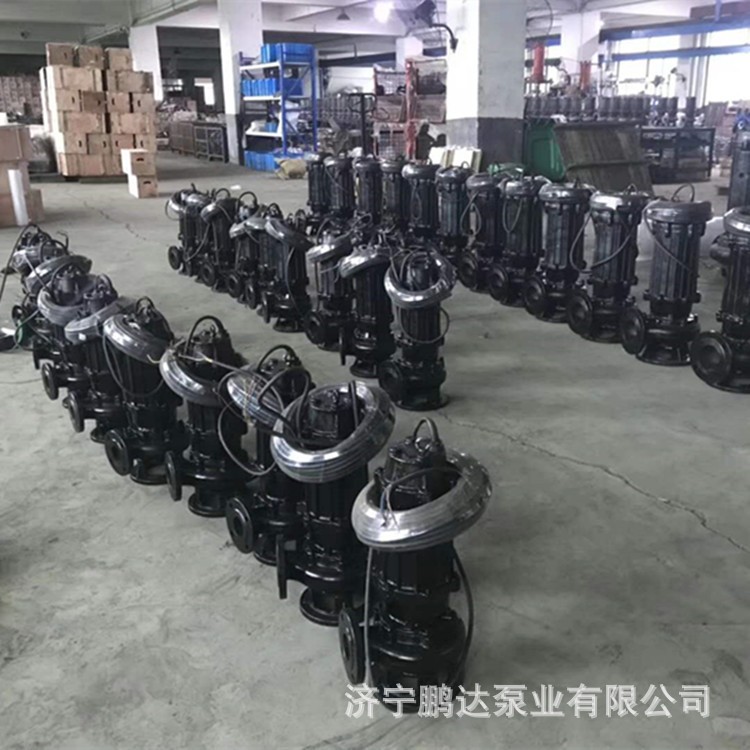 供應(yīng)WQ潛水泵 立式污水提升泵 鉸刀式潛污泵 潛水排污泵選型