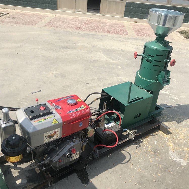 效果好-柴油版稻谷碾米機(jī)谷殼分離碾米脫殼機(jī)小麥高粱脫皮機(jī)
