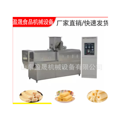 臺灣夾心米餅設備 燕麥片夾心米果機械 米果膨化機