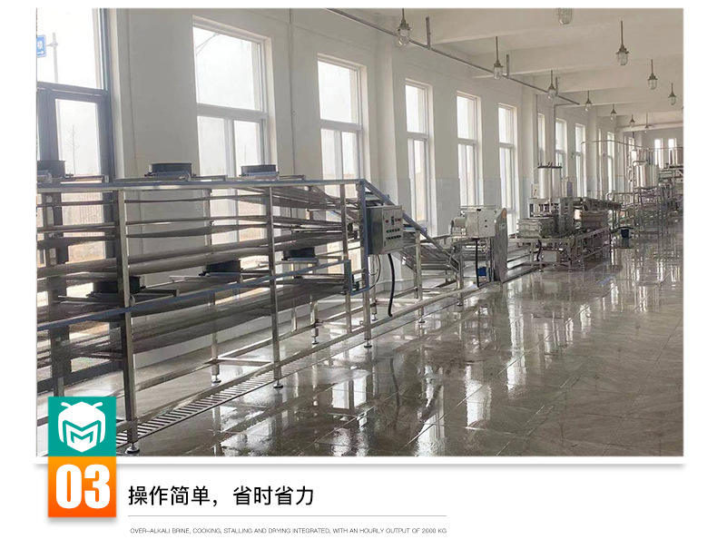 大型豆腐皮機生產線_07