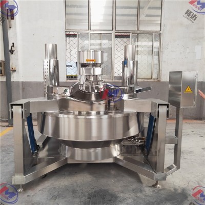 玫瑰花醬行星炒鍋 多爪多頭果醬花醬炒制設備 燃氣大型炒醬機