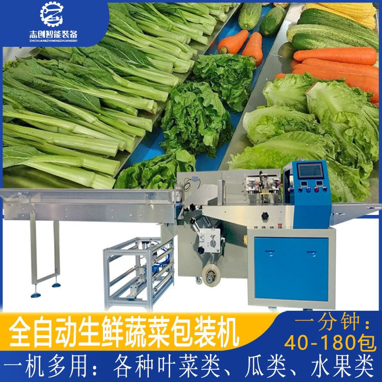 工廠現(xiàn)貨全自動蔬菜包裝機(jī) 豆芽胡蘿卜香蕉套袋打包機(jī) 水果包裝機(jī)