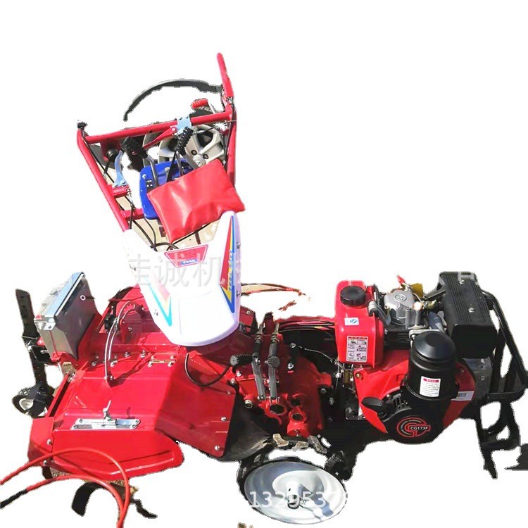 佳誠 手扶式大馬力耕地機(jī) 柴油后旋四驅(qū)旋耕機(jī) 微型旋耕松土機(jī)