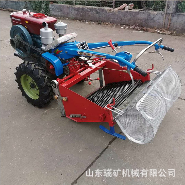 手扶拖拉機(jī)土豆收獲機(jī)馬鈴薯類(lèi)收割機(jī)挖土豆機(jī)器農(nóng)用太子參紅薯