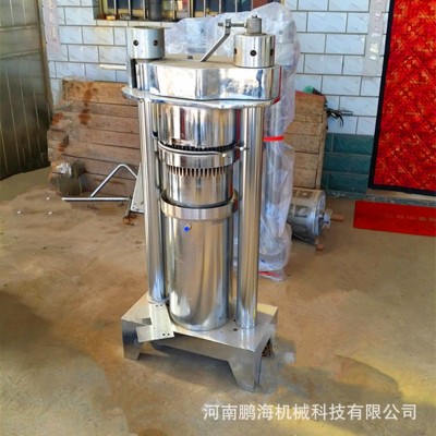 全自動(dòng)核桃液壓榨油機(jī) 韓式液壓芝麻香油機(jī) 無(wú)需過(guò)濾大豆油壓榨機(jī)