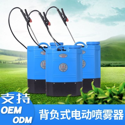 新款高強度抗壓噴霧器多噴頭防疫消毒機便攜式打農藥機智能打藥桶