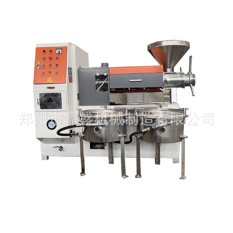榨油機(jī)商用全自動(dòng)大型花生大豆胡麻菜籽小型螺旋榨油機(jī)中型油坊