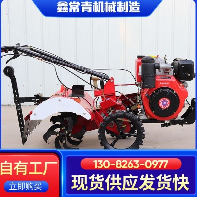 農(nóng)用四驅(qū)微耕機(jī) 柴油15馬力開(kāi)溝機(jī)小型家用開(kāi)溝翻地微耕機(jī)