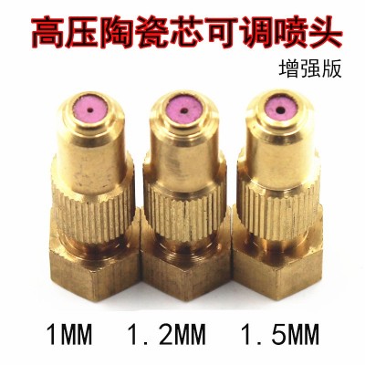 遠(yuǎn)程風(fēng)送式高壓打藥霧化機(jī)動(dòng)噴霧器高壓水泵打藥風(fēng)扇槍陶瓷噴頭