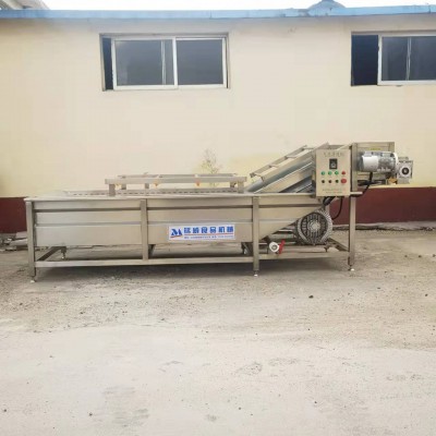 芥菜清洗機(jī) 芥菜清洗漂燙生產(chǎn)線 果蔬清洗機(jī)加工銘威機(jī)械