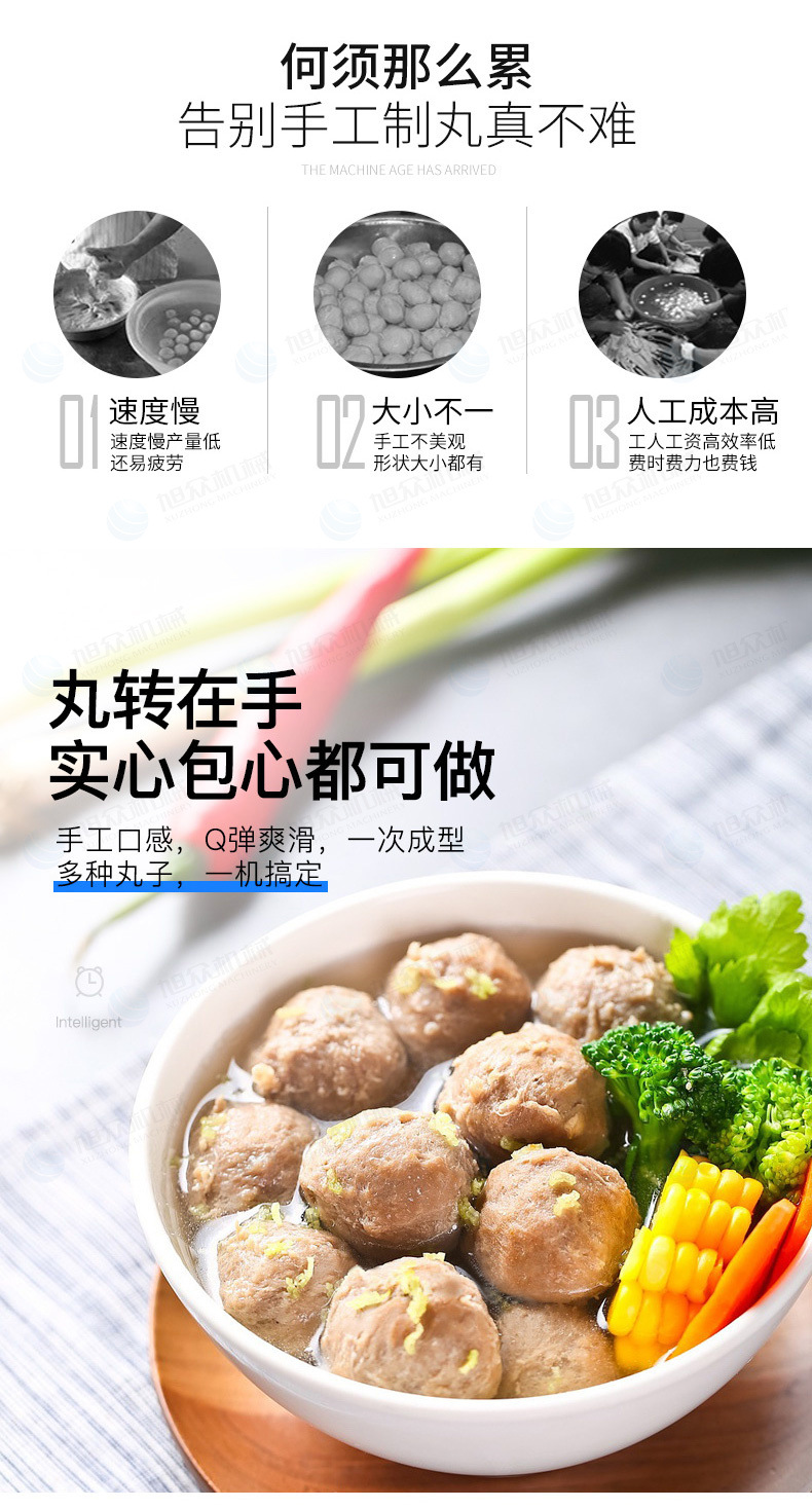 XZ-609包餡肉丸機_03