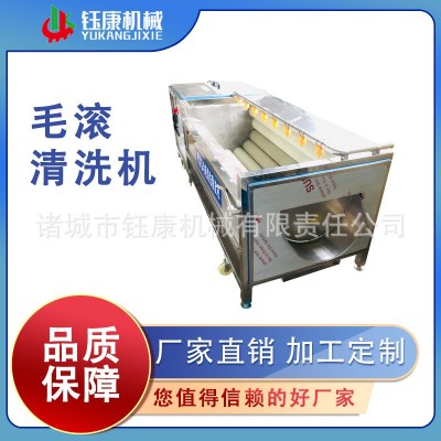 毛輥清洗機 番薯去泥清洗機 1800型軟毛清洗機 硬毛去皮清洗機