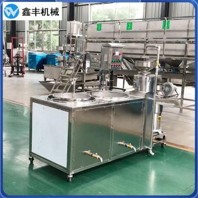 商用豆腐機器價格 全自動豆腐機整套實拍 現(xiàn)場做豆腐視頻教學(xué)