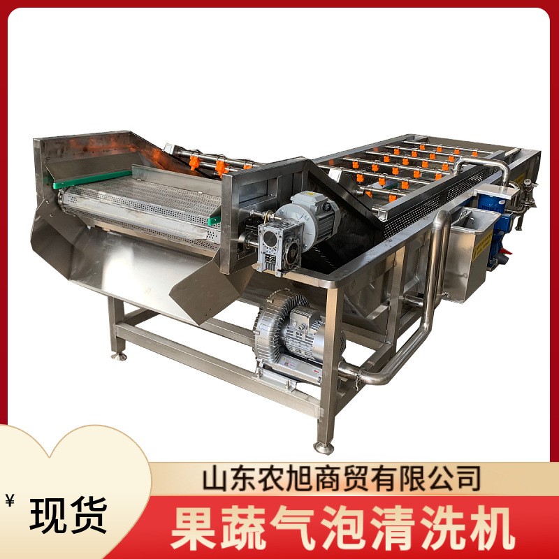 大蒜鮮蒜清洗設(shè)備 麻葉預(yù)制菜氣泡清洗機 山野菜加工成套設(shè)現(xiàn)貨