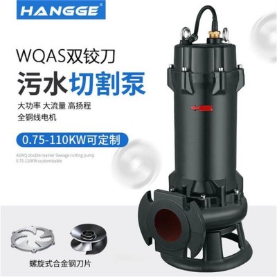 供應(yīng)合金雙絞刀切割泵 無堵塞污水泵 農(nóng)業(yè)排污泵 抽化糞池 潛水泵