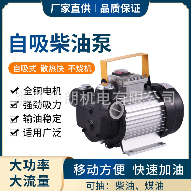 廠家批發220V電動自吸加油泵大功率抽油泵大流量抽油機柴油泵煤油