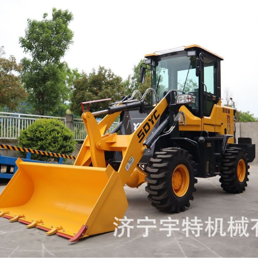 裝載機四驅(qū)鏟車運輸工程小型全新柴油推土抓木工地抓草機