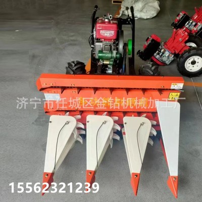 拖拉機前置式割曬機 家用水稻快速割倒機 牧草大豆辣椒收割機現貨
