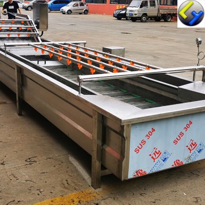 果蔬氣泡清洗機(jī) 預(yù)制菜生產(chǎn)線(xiàn)設(shè)備 全自動(dòng)半成品蔬菜加工機(jī)械