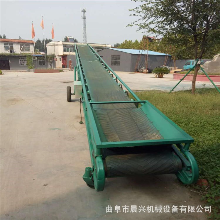 活動簡易折疊帶式輸送機 廠家直銷 移動輕便升降裝車碼垛輸送機