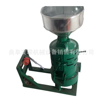 農(nóng)用糧食脫皮碾米機(jī) 200型兩項(xiàng)電脫皮碾米機(jī) 高粱去皮碾米機(jī)