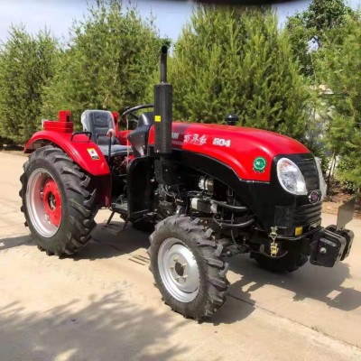 新型小四輪拖拉機 四輪打田犁地機 35馬力單缸多功能小型耕田機