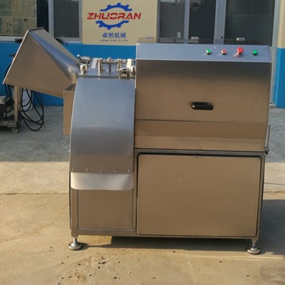 全自動不銹鋼茯苓切丁機 小型黃精切片機器 大型筍干切絲設備