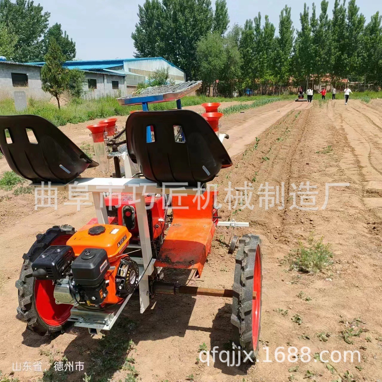 新品 牽引式辣椒栽苗機(jī) 自走式多功能秧苗移栽機(jī) 農(nóng)用秧苗種植機(jī)