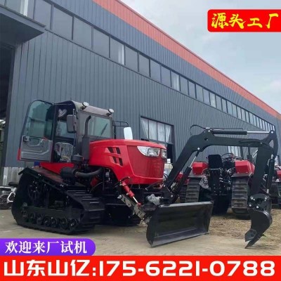 履帶式旋耕機(jī) 多功能果園田園管理機(jī) 農(nóng)用大棚乘坐式微耕機(jī)除草旋