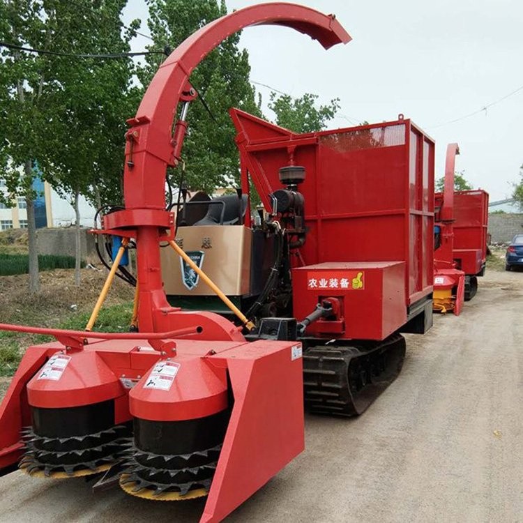 秸稈收割履帶式青儲機供應 牧森農(nóng)業(yè)機械銷售 畜牧業(yè)使用