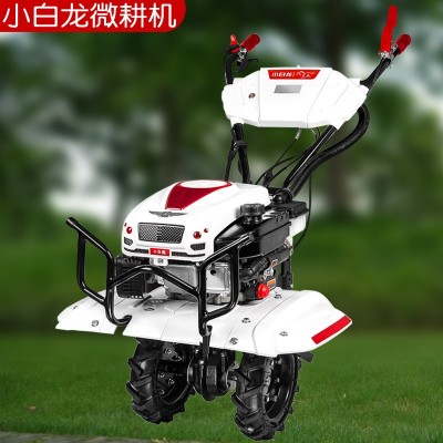 小白龍汽油微耕機小型家用多功能旋耕機農用硬地水旱兩用耕地機