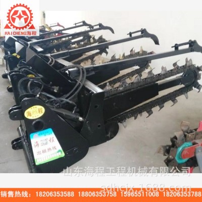 電纜開溝機(jī) 開溝機(jī)多少錢一臺 農(nóng)田開溝機(jī) 圓盤鏈?zhǔn)介_溝機(jī)