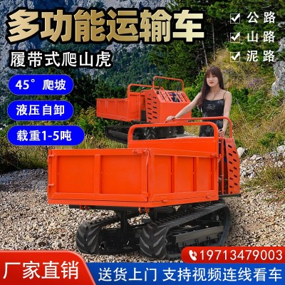 小型爬山虎式農(nóng)用履帶運輸車 農(nóng)用搬運車 全地形履帶運輸裝載車