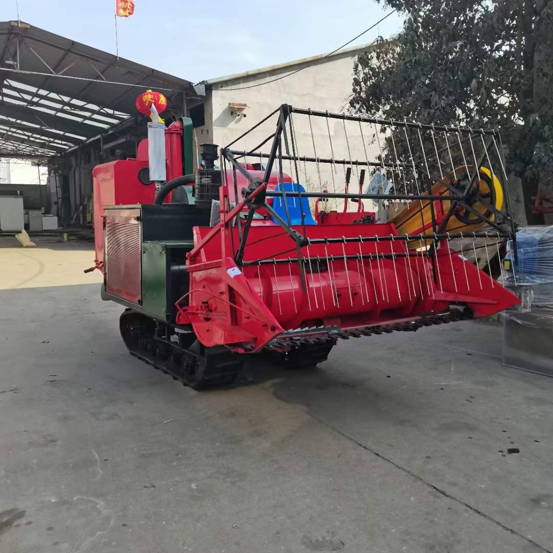 山地小麥聯合收割機 收割寬幅1.6米適合小地塊 樹空套種低割茬