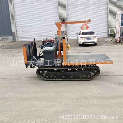 1噸手扶履帶爬山虎 小型履帶運(yùn)輸車 1.5噸果園運(yùn)輸車 履帶行走